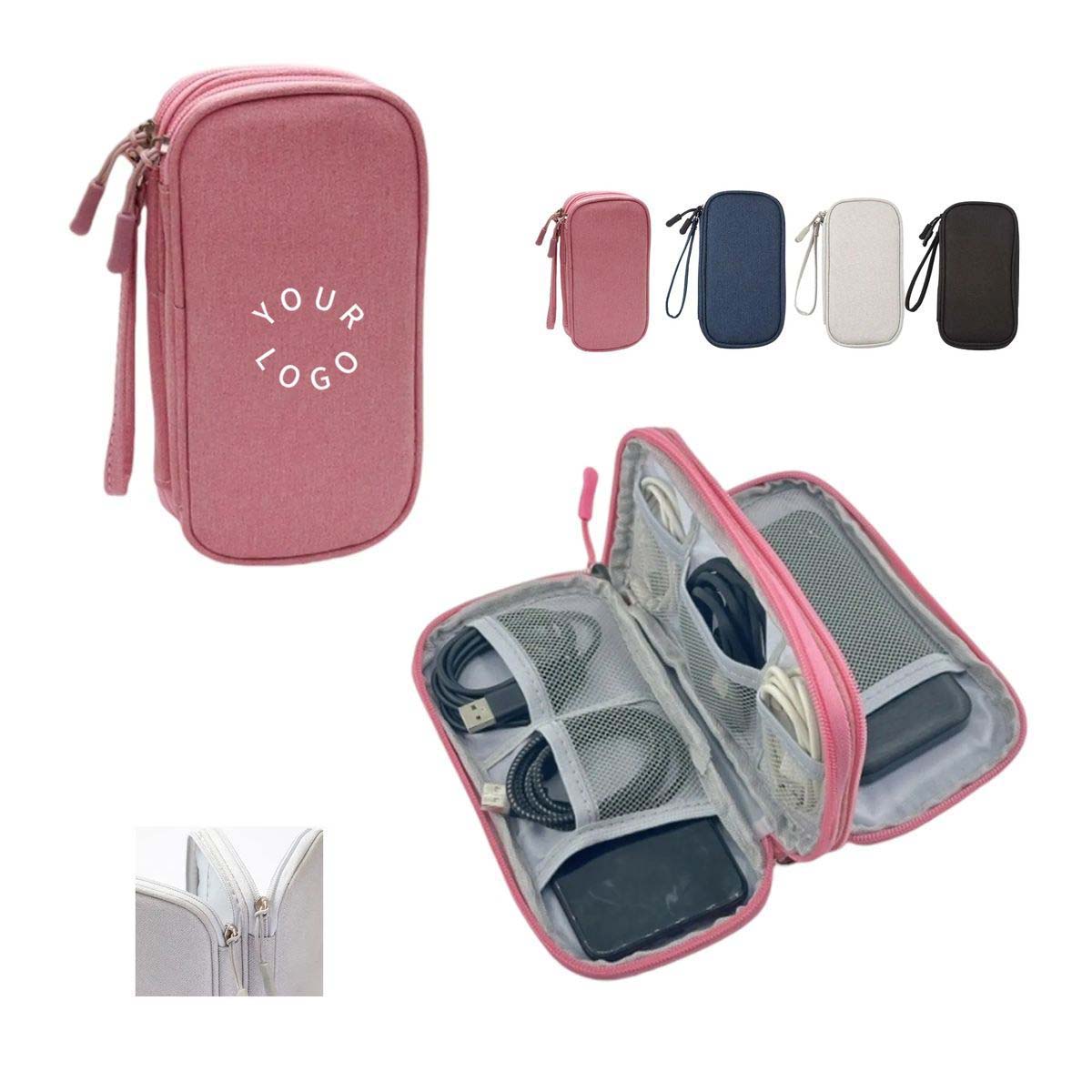 Organizer Pouch with Strap for Cables and Devices 3