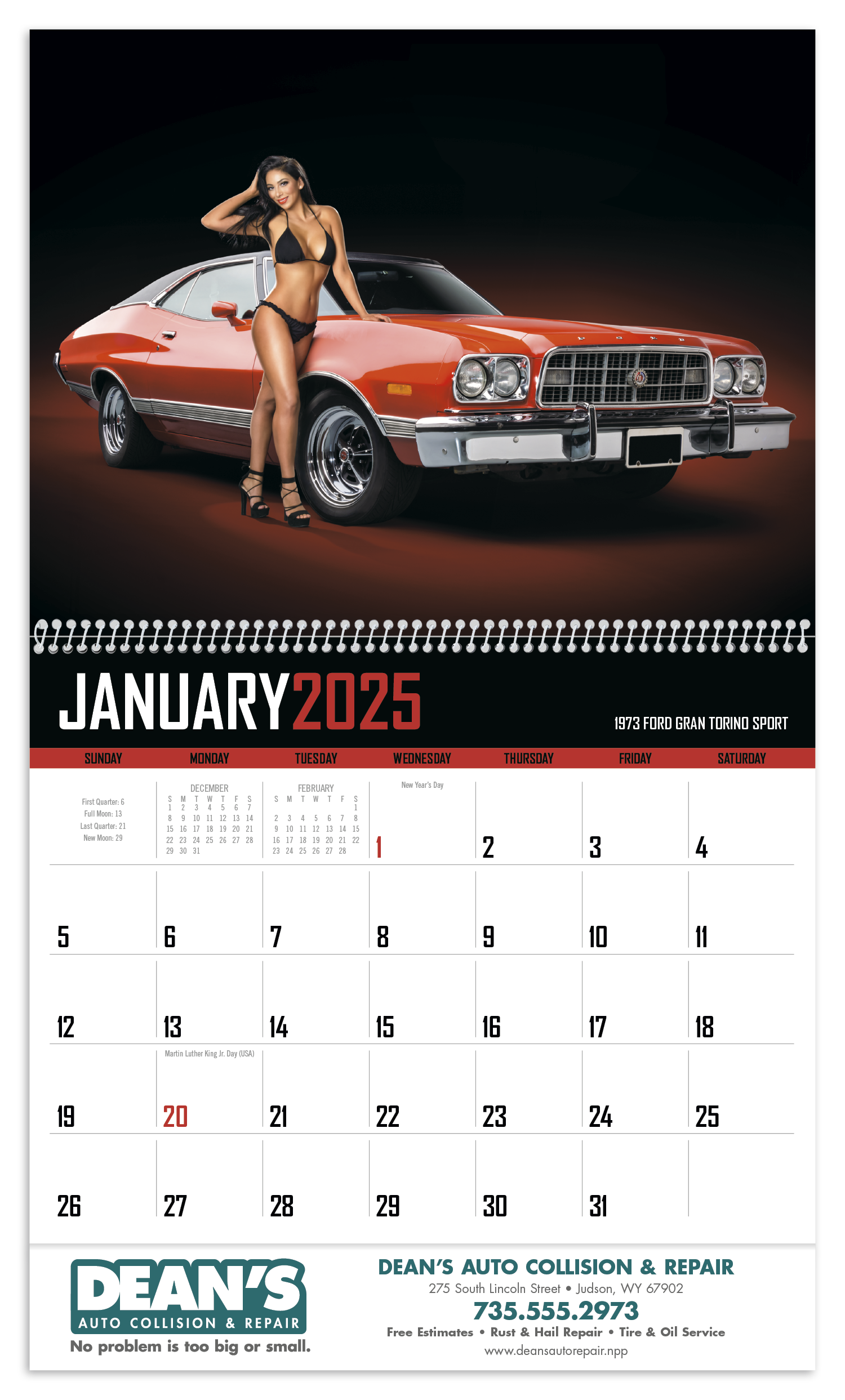Triumph® Calendars American Muscle Calendar 9