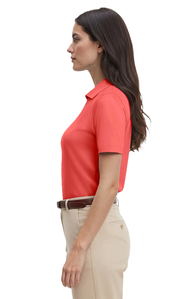 Ladies' Superblend V-Neck Polo 41