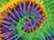 Unisex Multi-Color Tie-Dyed T-Shirt - 1000 315