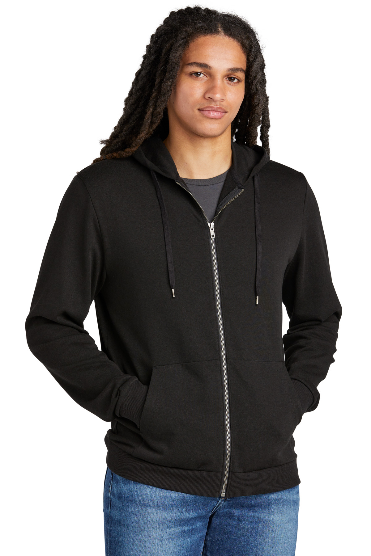 Perfect Tri Fleece Full-Zip Hoodie