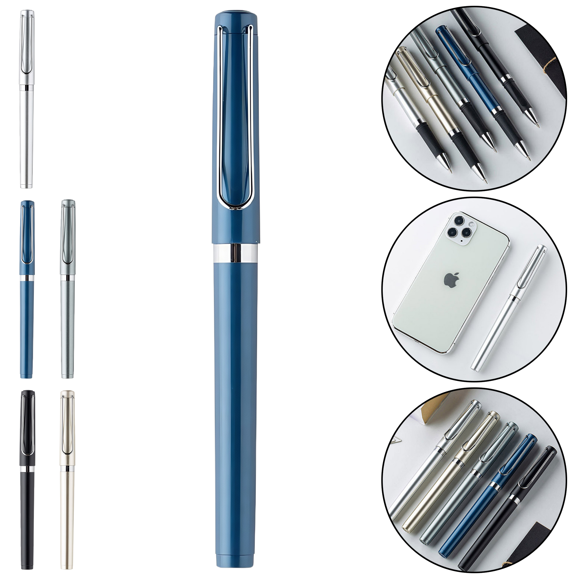 Premium Black 0.5mm Carbon Gel Pen - Smooth Writing, Durable Ink 5