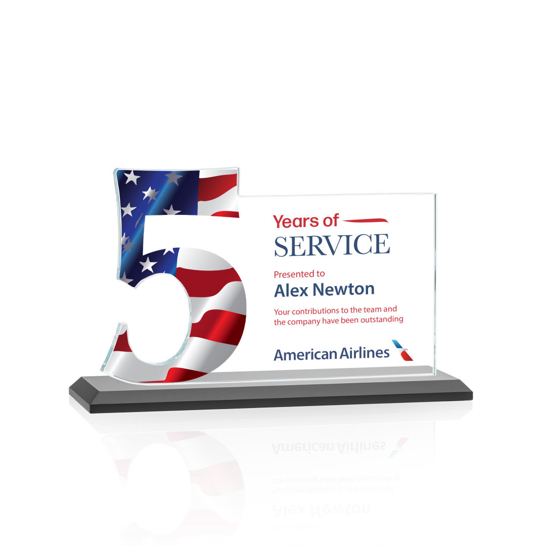 Hazelton VividPrint™ Award - Black 16