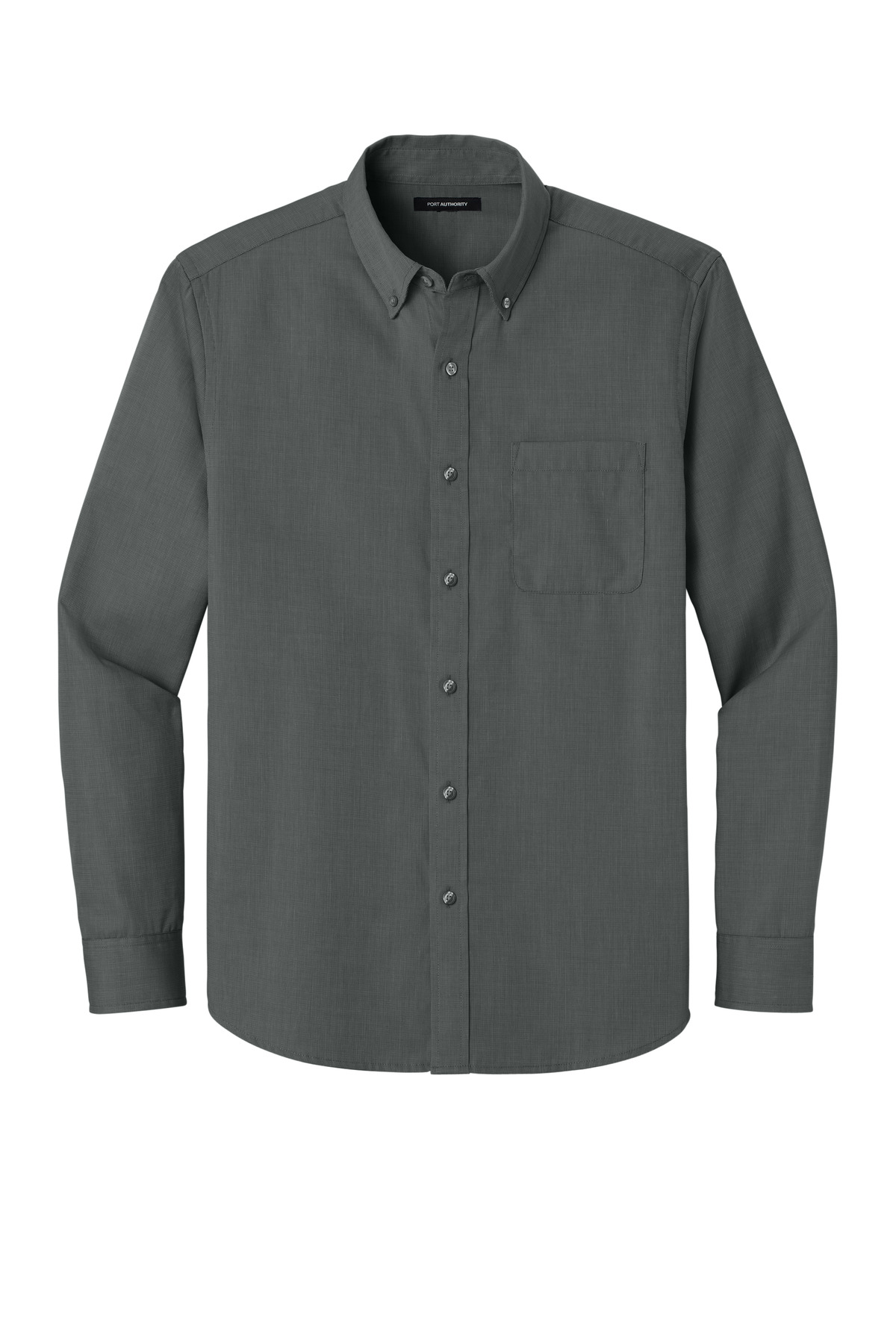 Long Sleeve Nailhead Easy Care Shirt