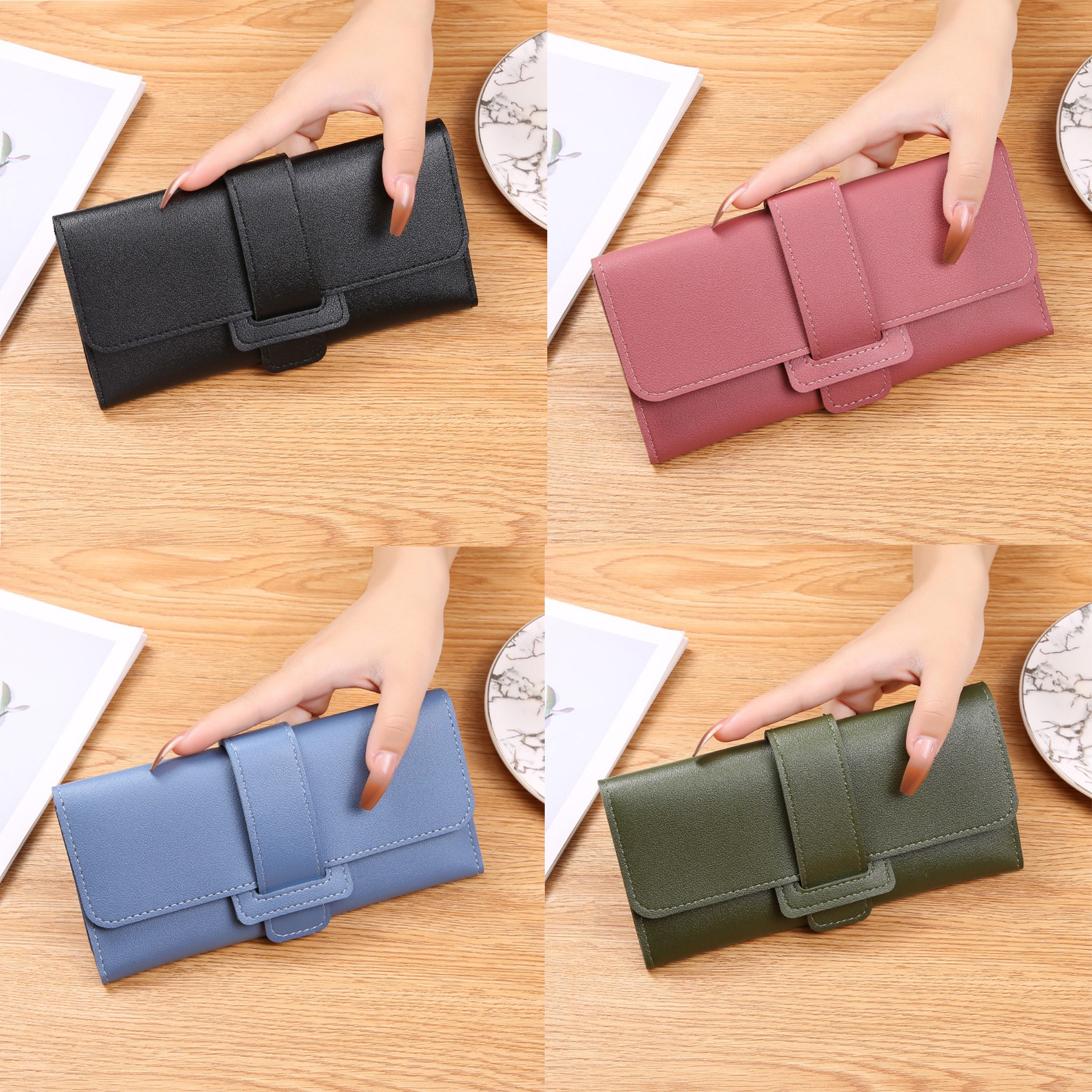 Tri-fold Leather Wallet 2
