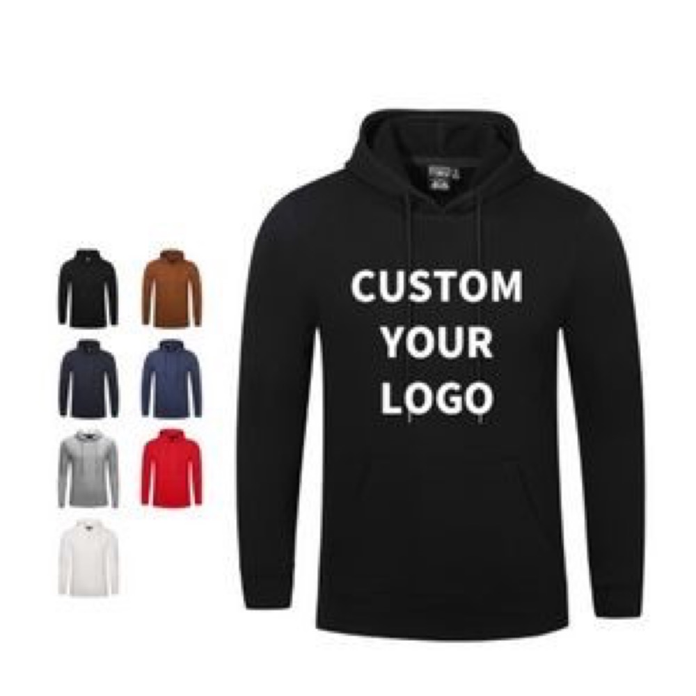 High Quality Fiber And Cotton Pullover Hoodie, custom hoodie or sweatshirt with logo imprint 5