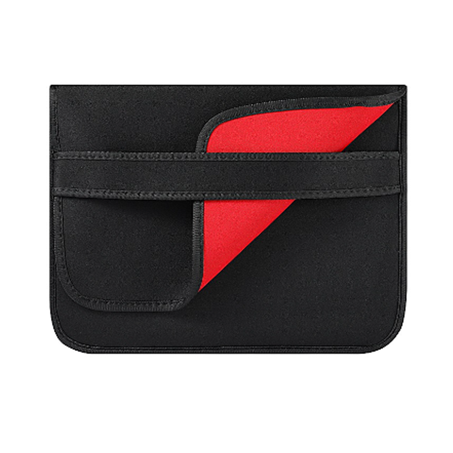 Neoprene Laptop Sleeve w/ Front Flap & Elastic Closure 1