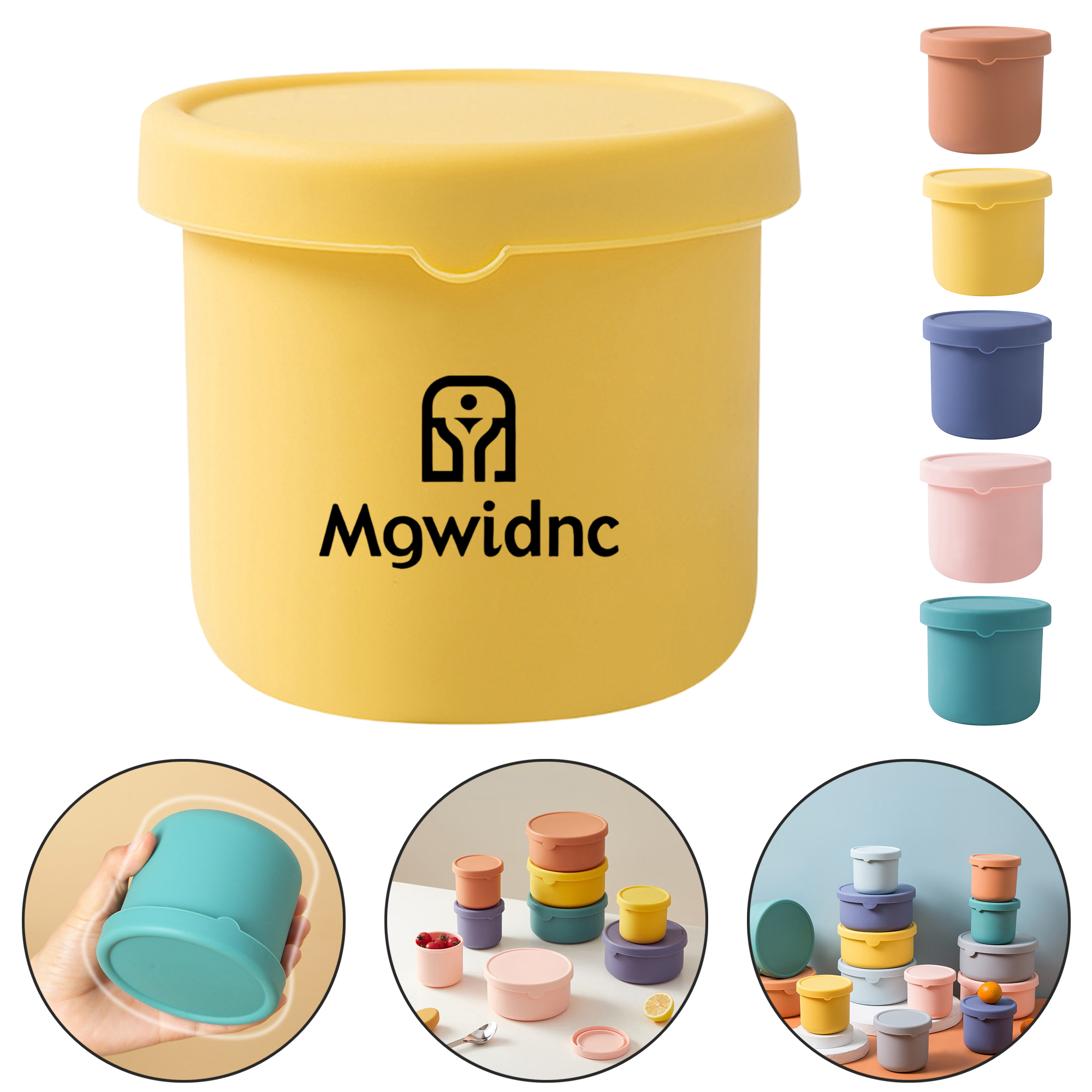 250ml Small Silicone Food Container