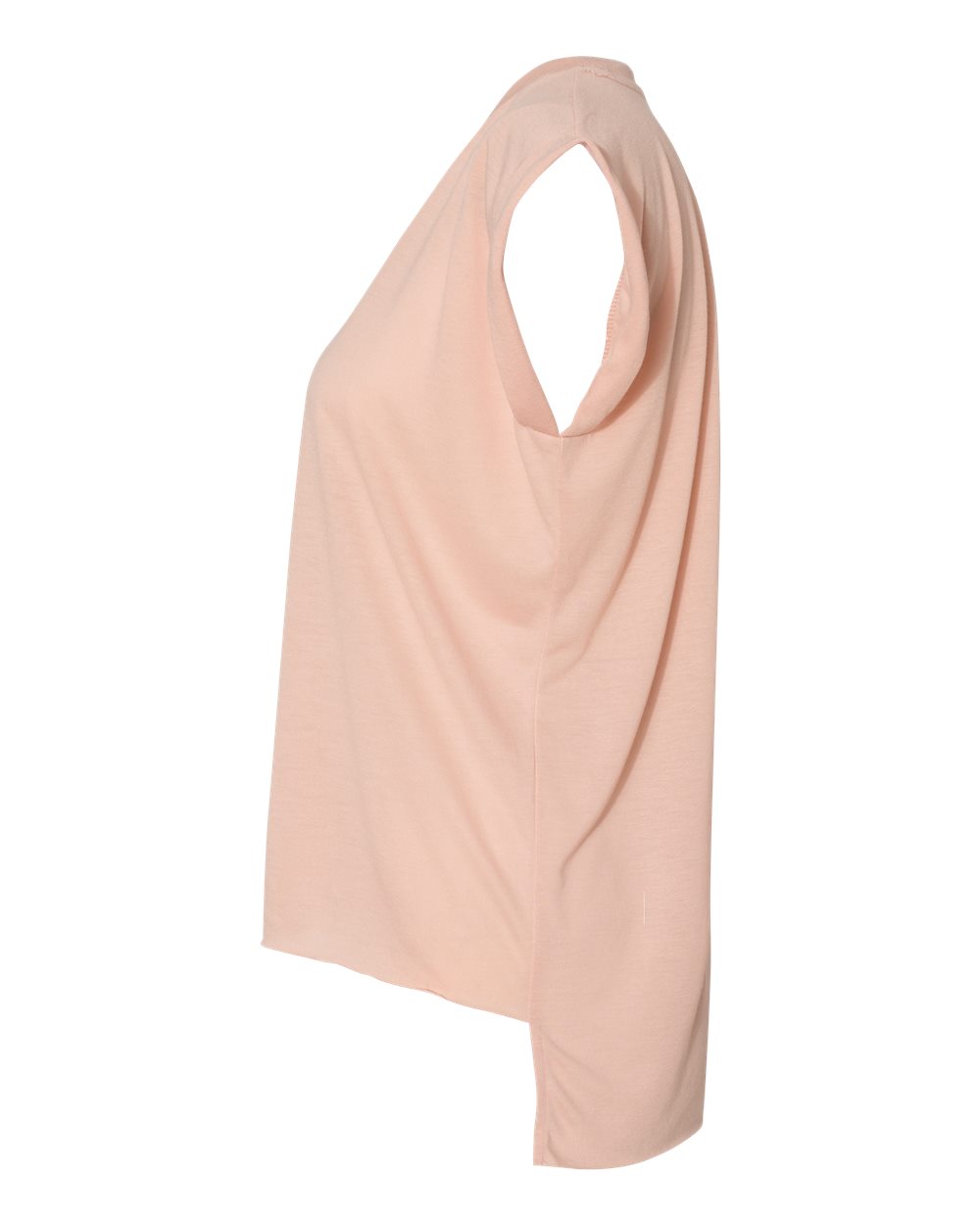 Women's Flowy Rolled Cuffs Muscle Tee - 8804 40