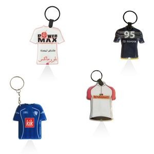 Custom Clothing Themed LED Keychain Flashlight 16