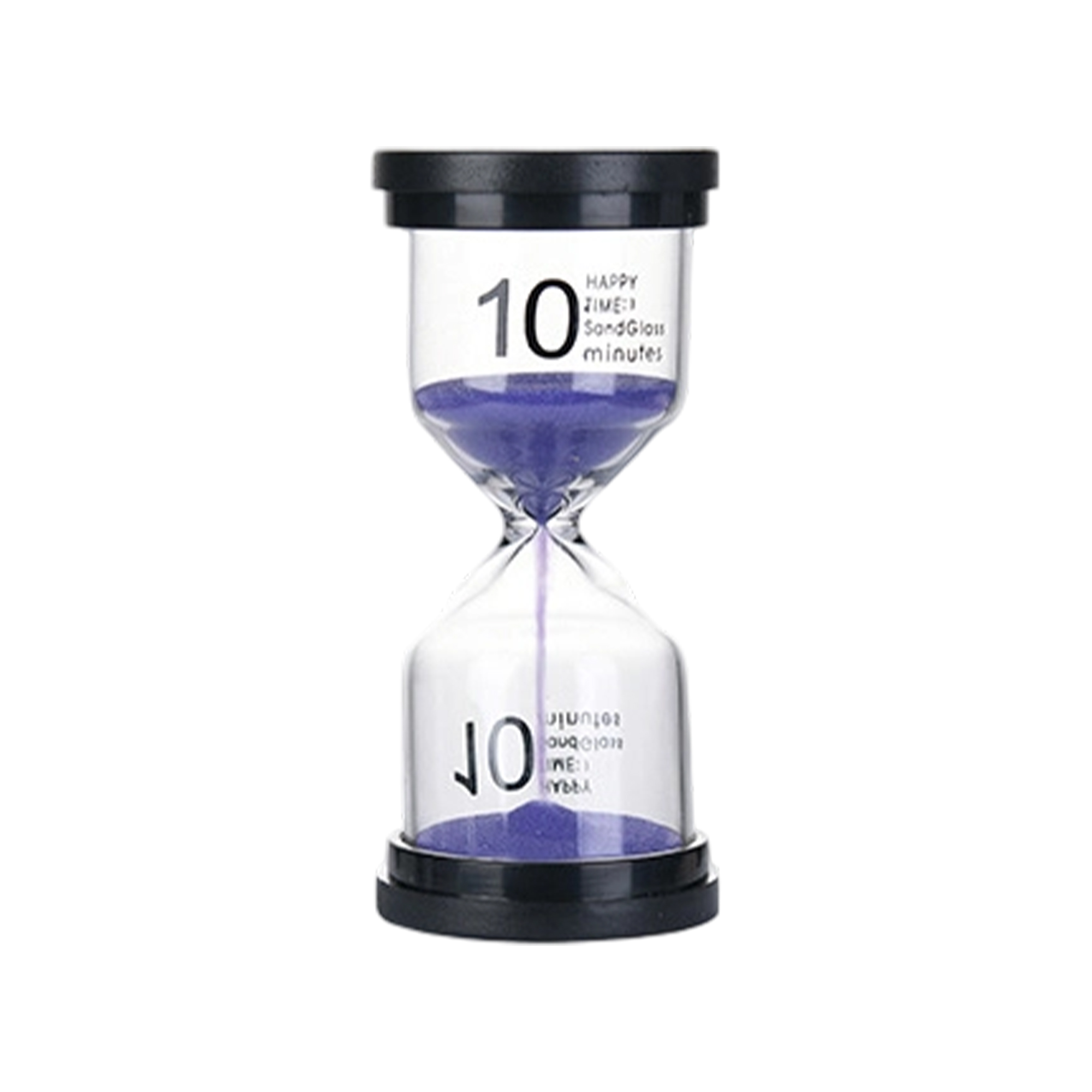 Glass Sand Timer Hourglass 3.9" By 1.8", custom clock with logo imprint 7
