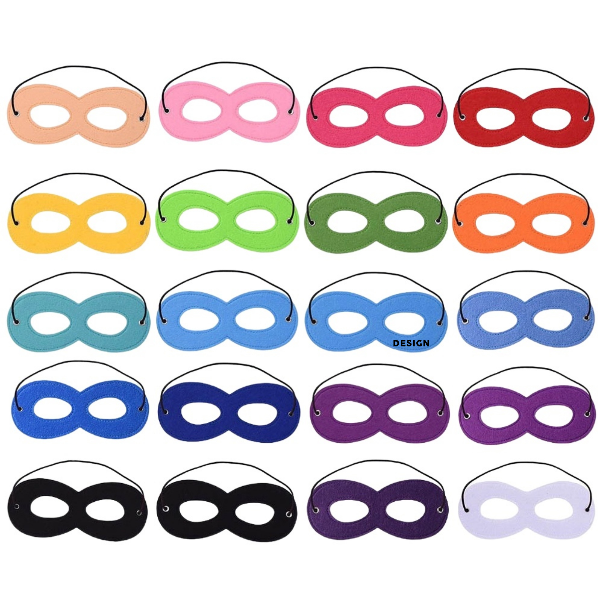 Halloween Felt Eye Masks 2