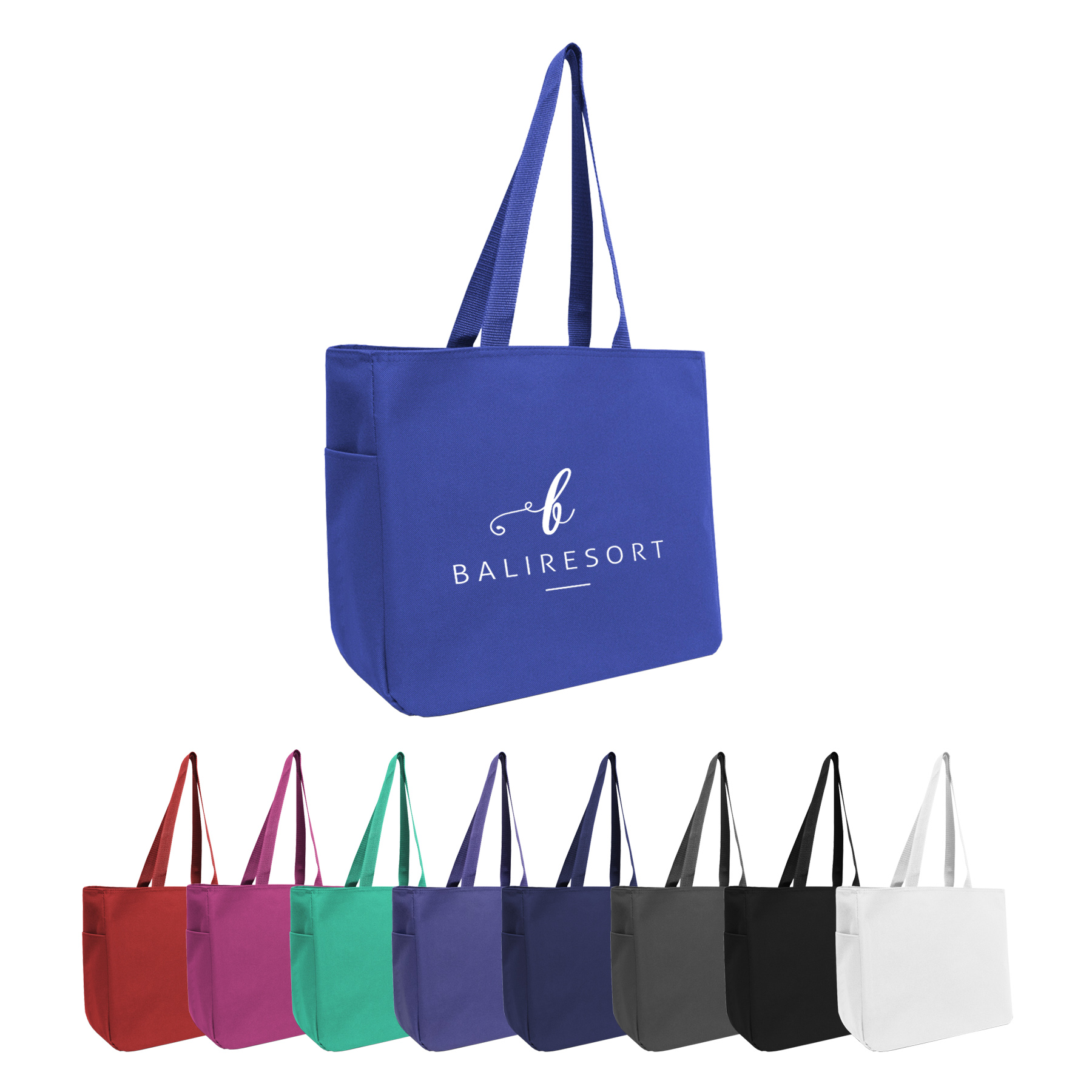 Must-Have 600D Tote, custom tote bag with logo imprint 3