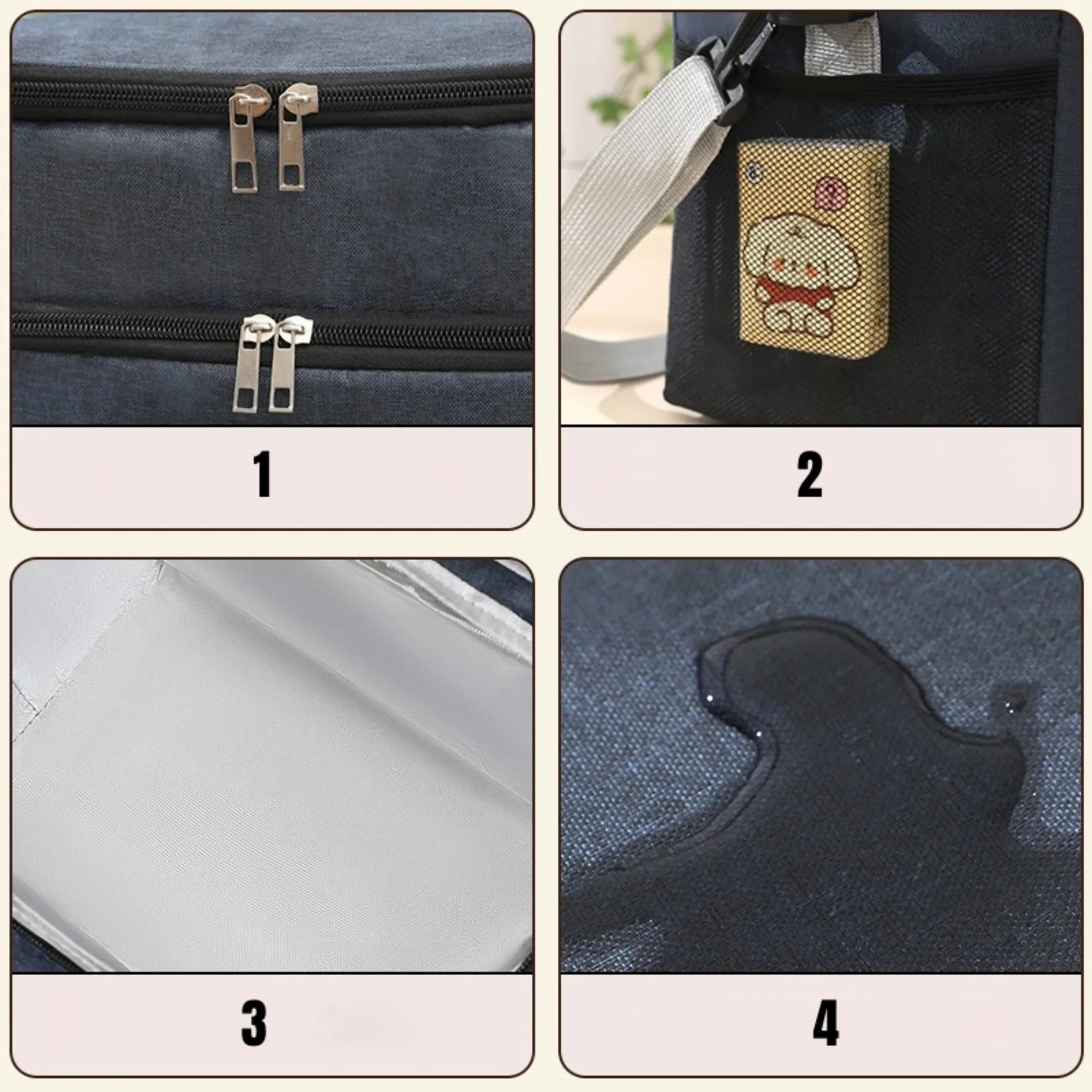 PEVA Double Layer Picnic Bag 2