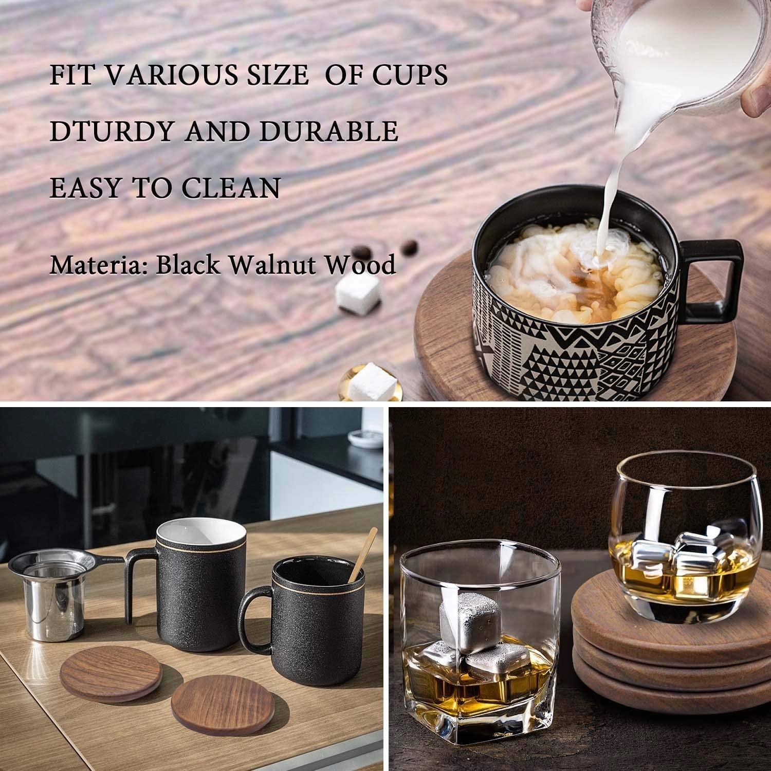 Black Walnut Coaster 2