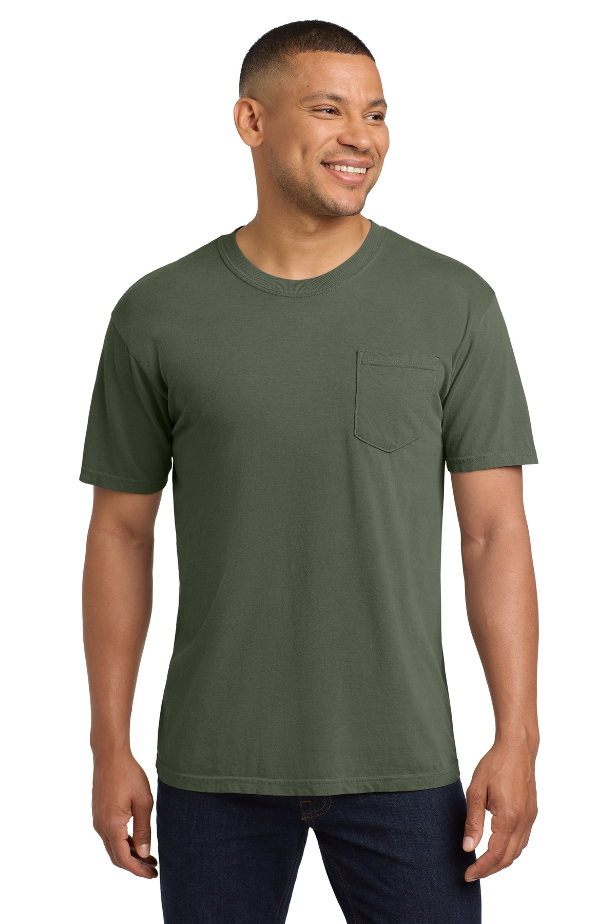 COMFORT COLORS Heavyweight Ring Spun Pocket Tee. 6030 335