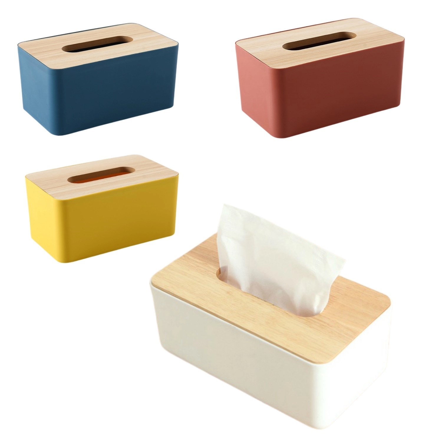 Wooden Tissue Box 5