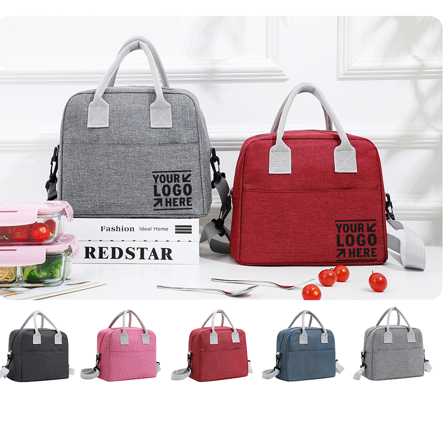 Lunch Bag With Shoulder Strap,