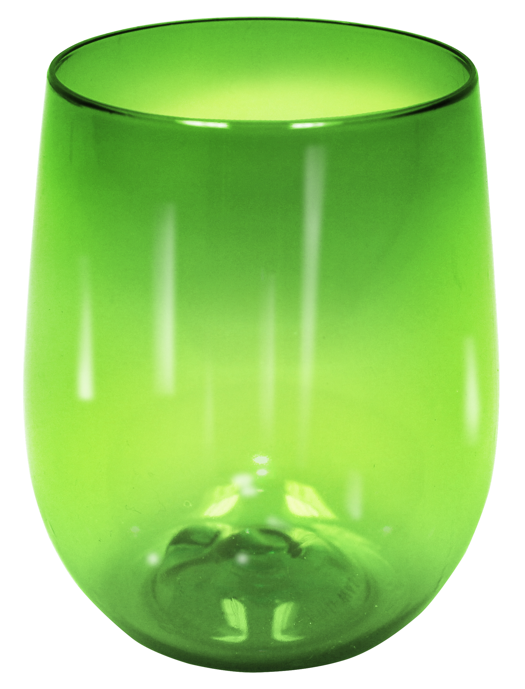 12 oz. Plastic Stemless Wine Glass 4