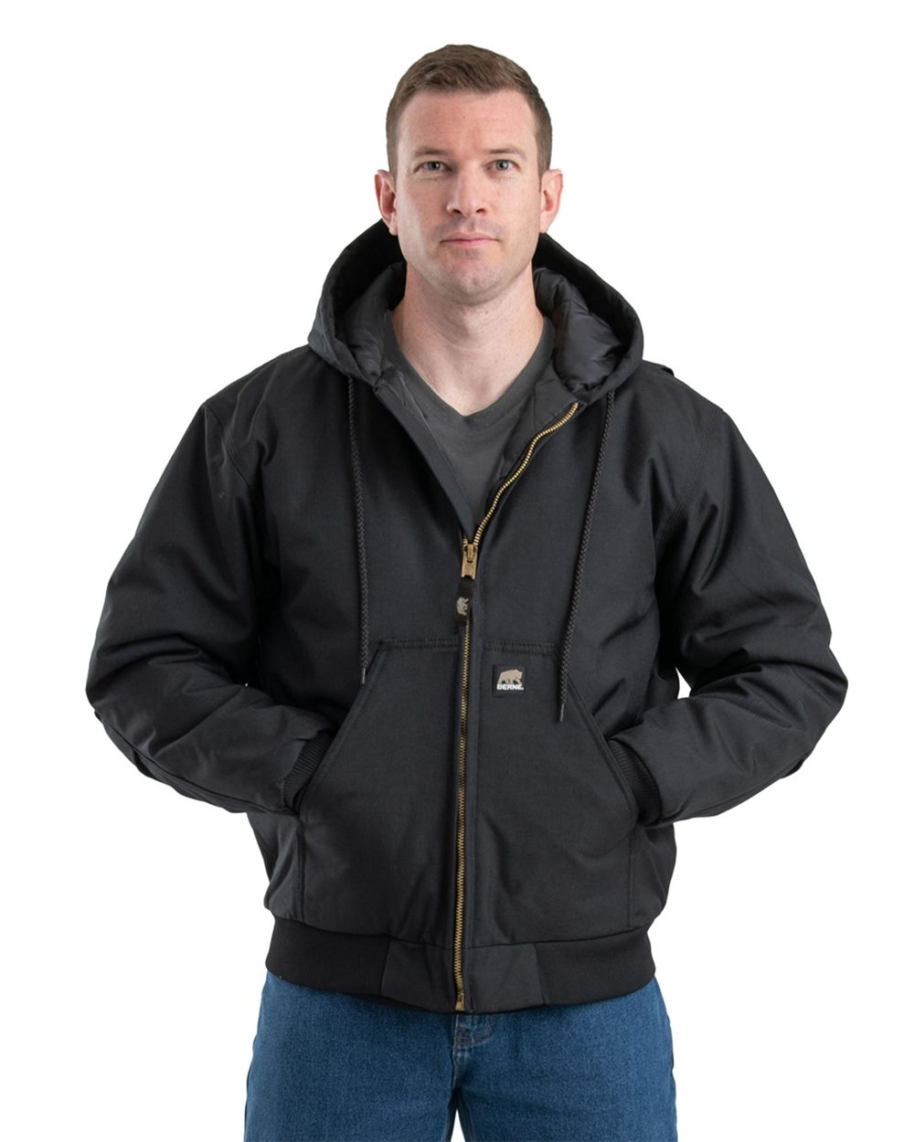 Men's Tall ICECAP Insulated Hooded Jacket - NJ51T 2