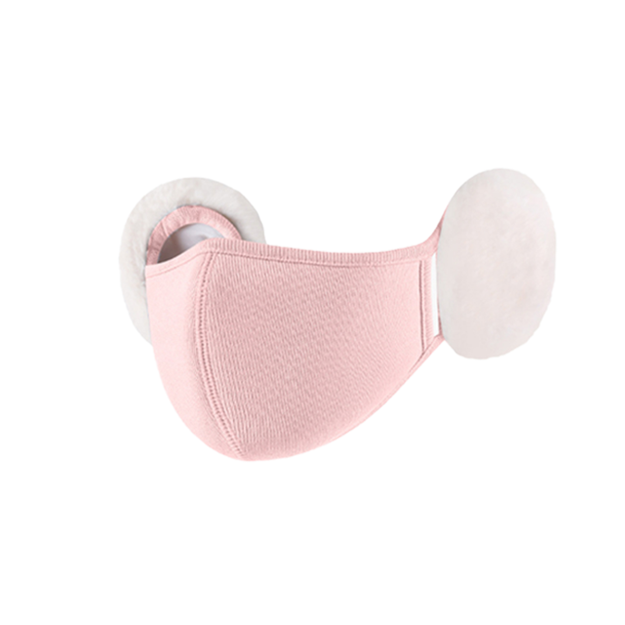 Fleece-Lined Cotton Mask with Windproof Ear Covers 6