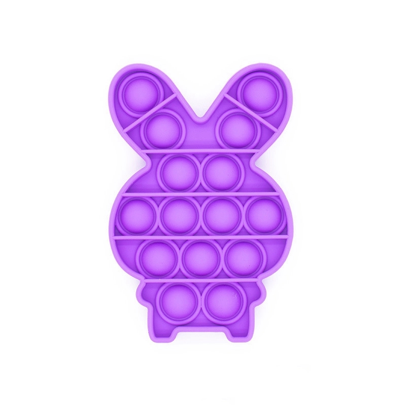 Rabbit Shape Silicone Push Pop Bubble Toy 6