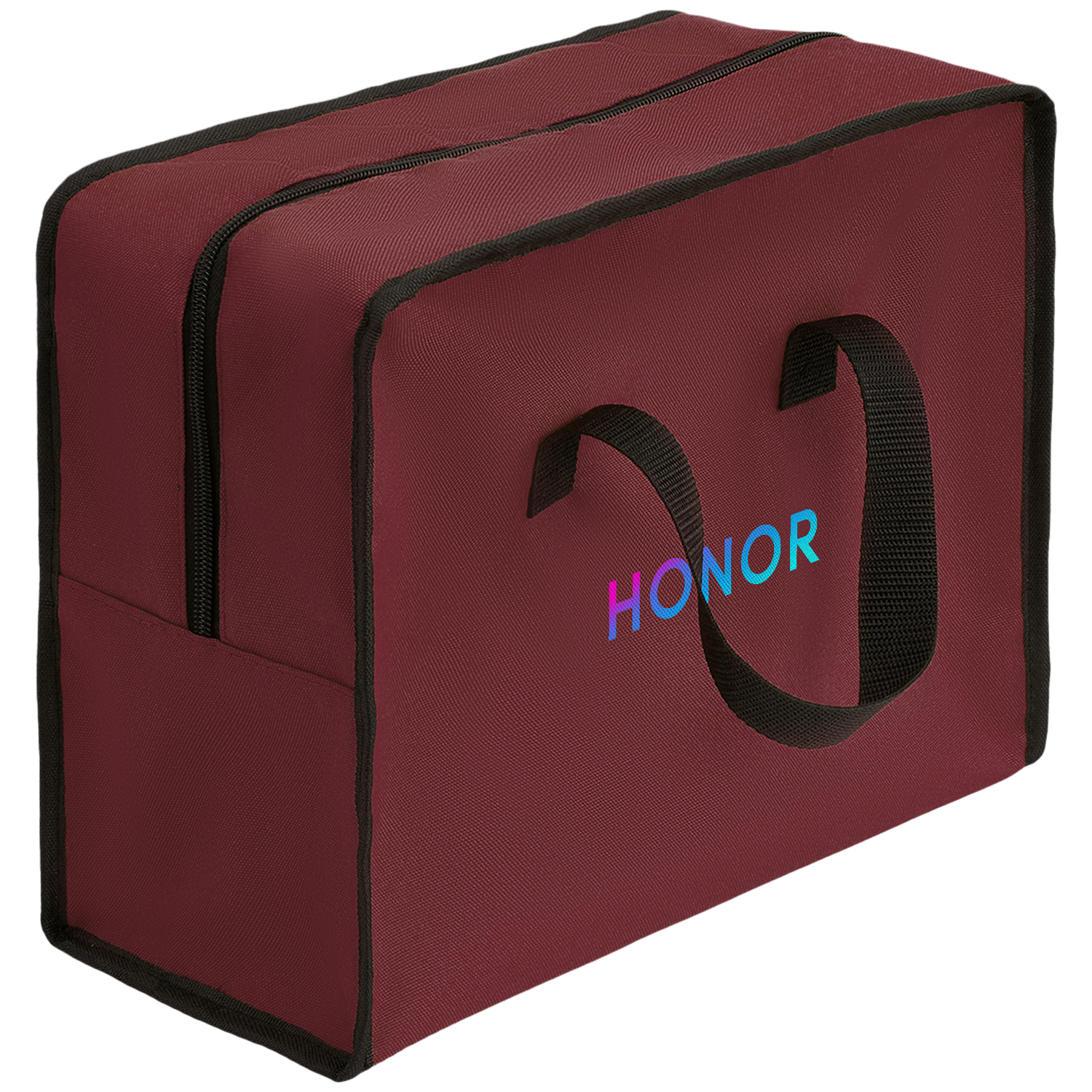 600D Insulated Slim Lunch Bag with Double Handles 3