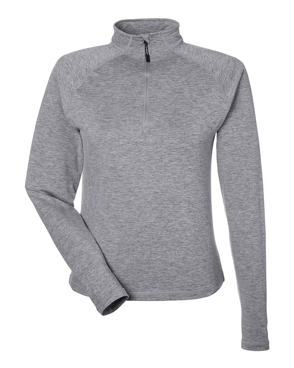 Women's Fairway Marbled Jersey Quarter-Zip Pullover - PDP8023 10