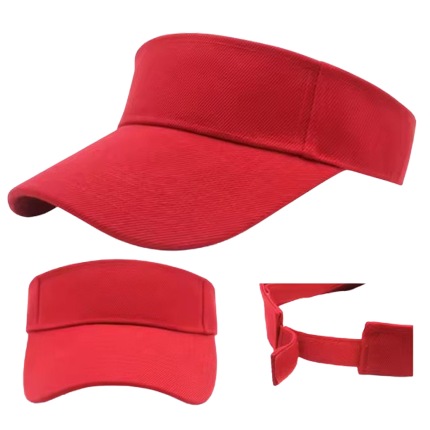 Adjustable Cotton Sun Visor Cap 9
