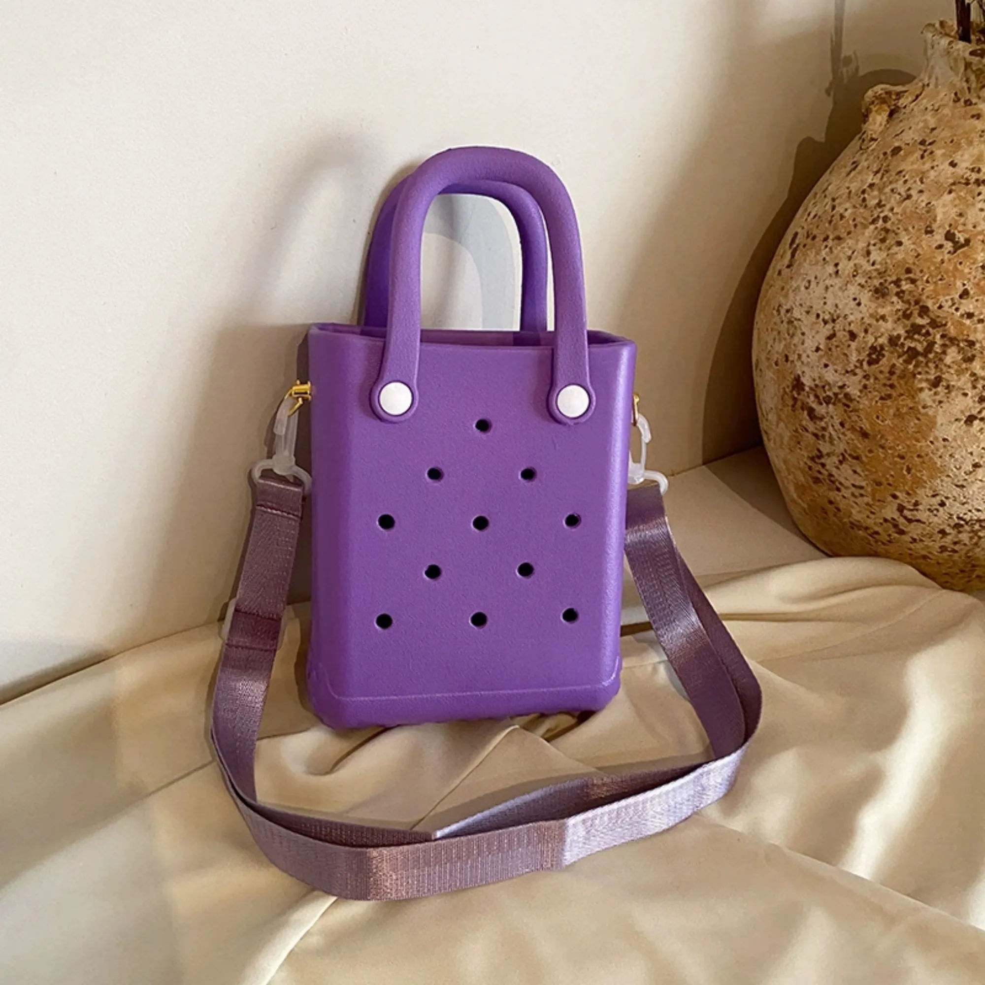Crossbody Bag With Shoulder Straps And Holes 5