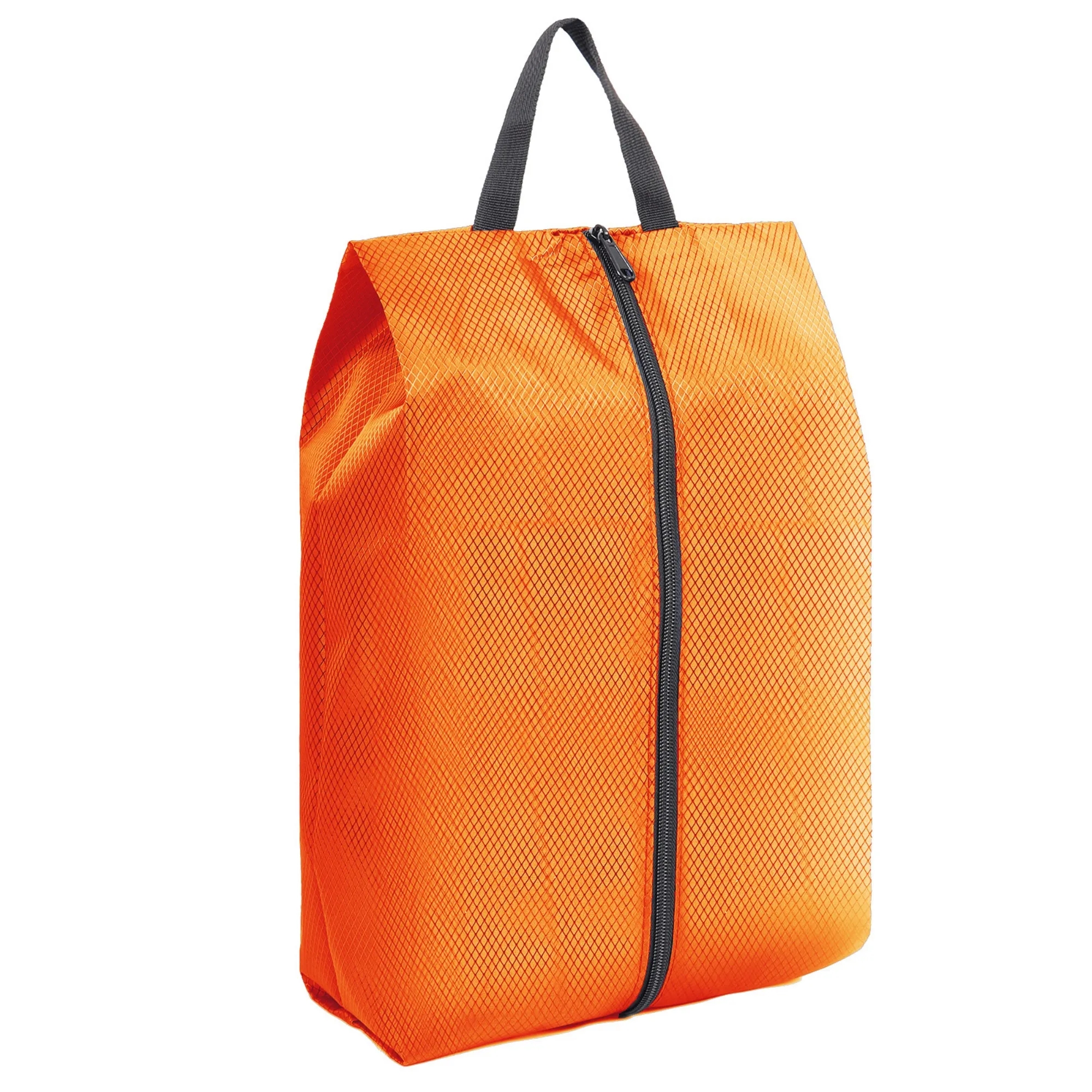Waterproof Diamond-Lattice Nylon Handheld Shoe Storage Bag 14