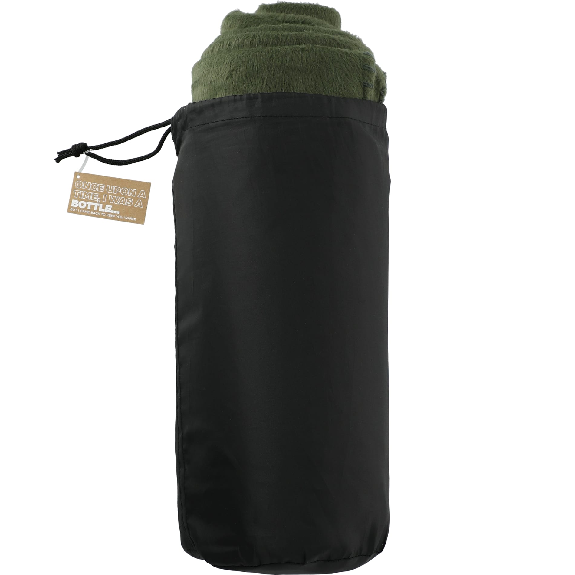 100% Recycled PET Fleece Blanket with RPET Pouch 16