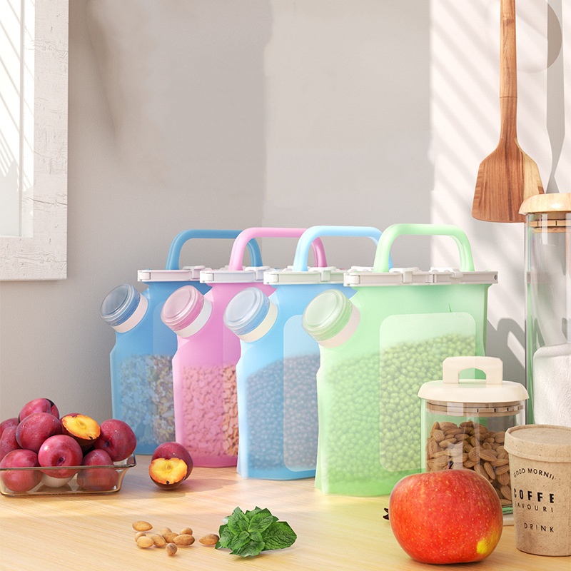 Customized silicone food storage bag 4