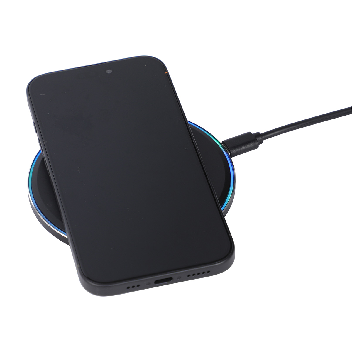15W Light-up Aluminum Wireless Charger 7
