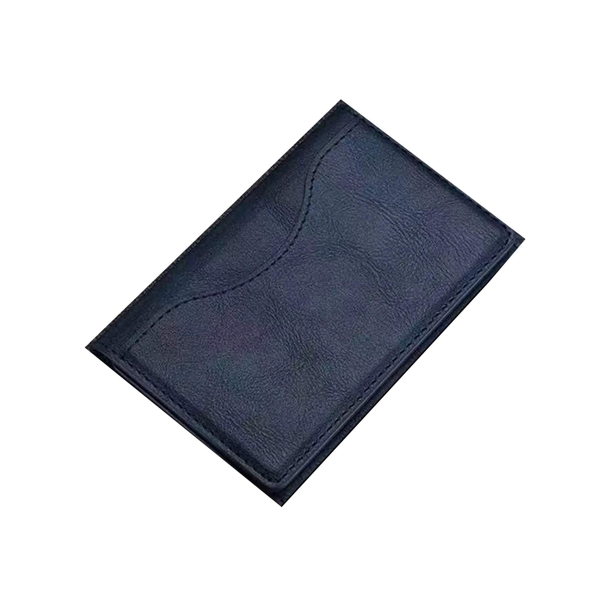 Triple Fold Magnetic Leather Card Holder 12