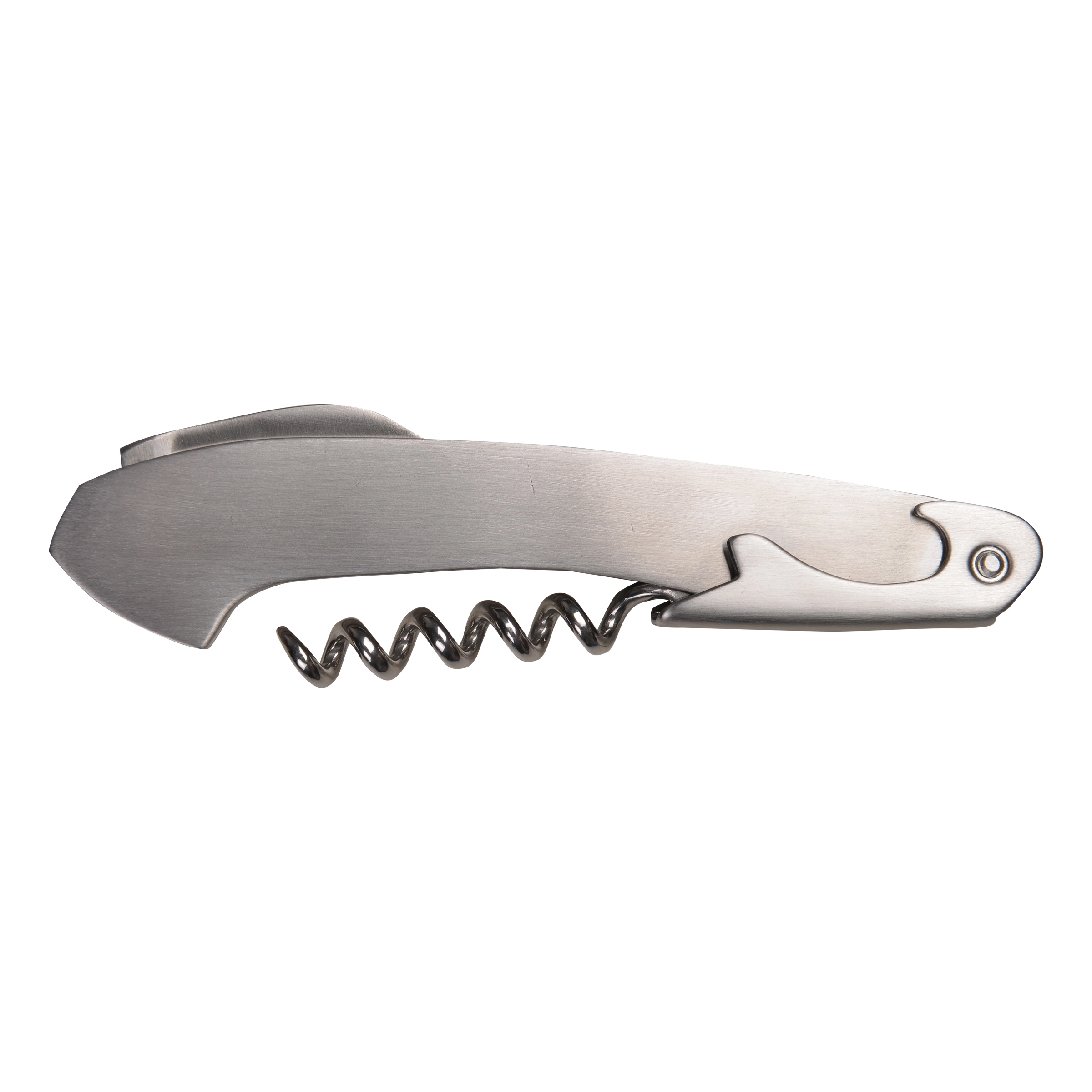 Premium Stainless Steel Wine Opener with Corkscrew & Knife 3