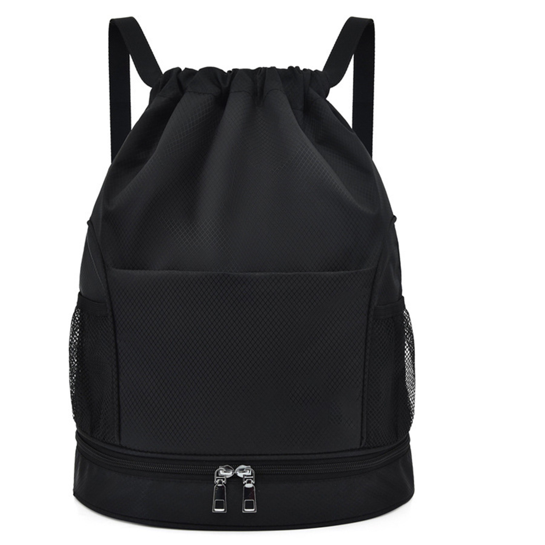 12.2X6.7X15.75 Inch Oxford Fabric Drawstring Backpack 6