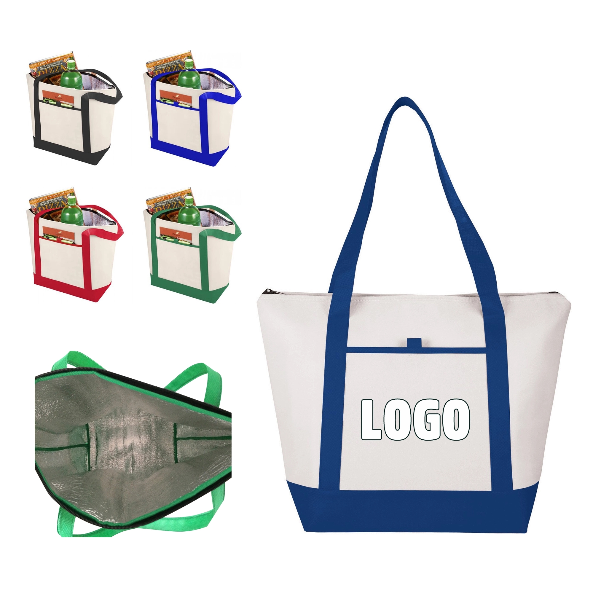 24-Can Non-Woven Tote Cooler Bag 1