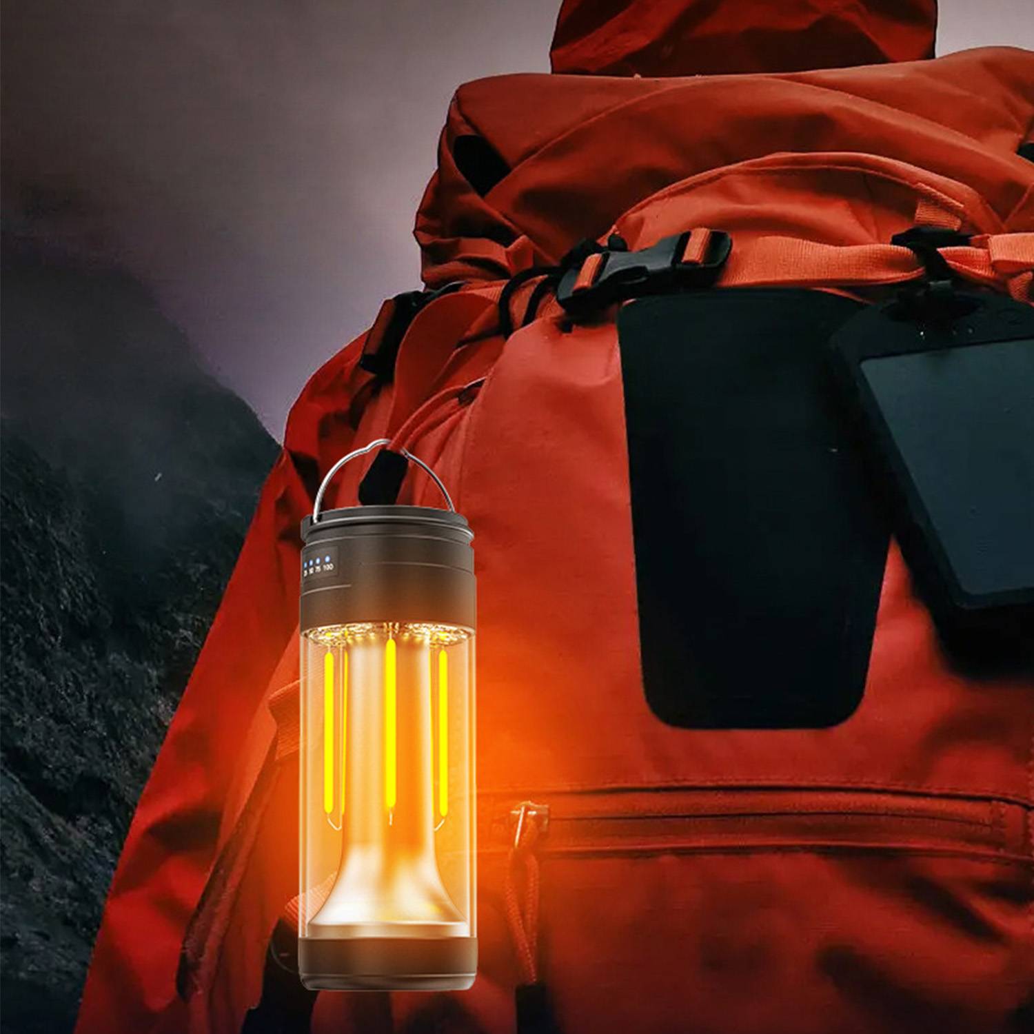 2000mAh Portable Rechargeable Magnetic Flashlight 7