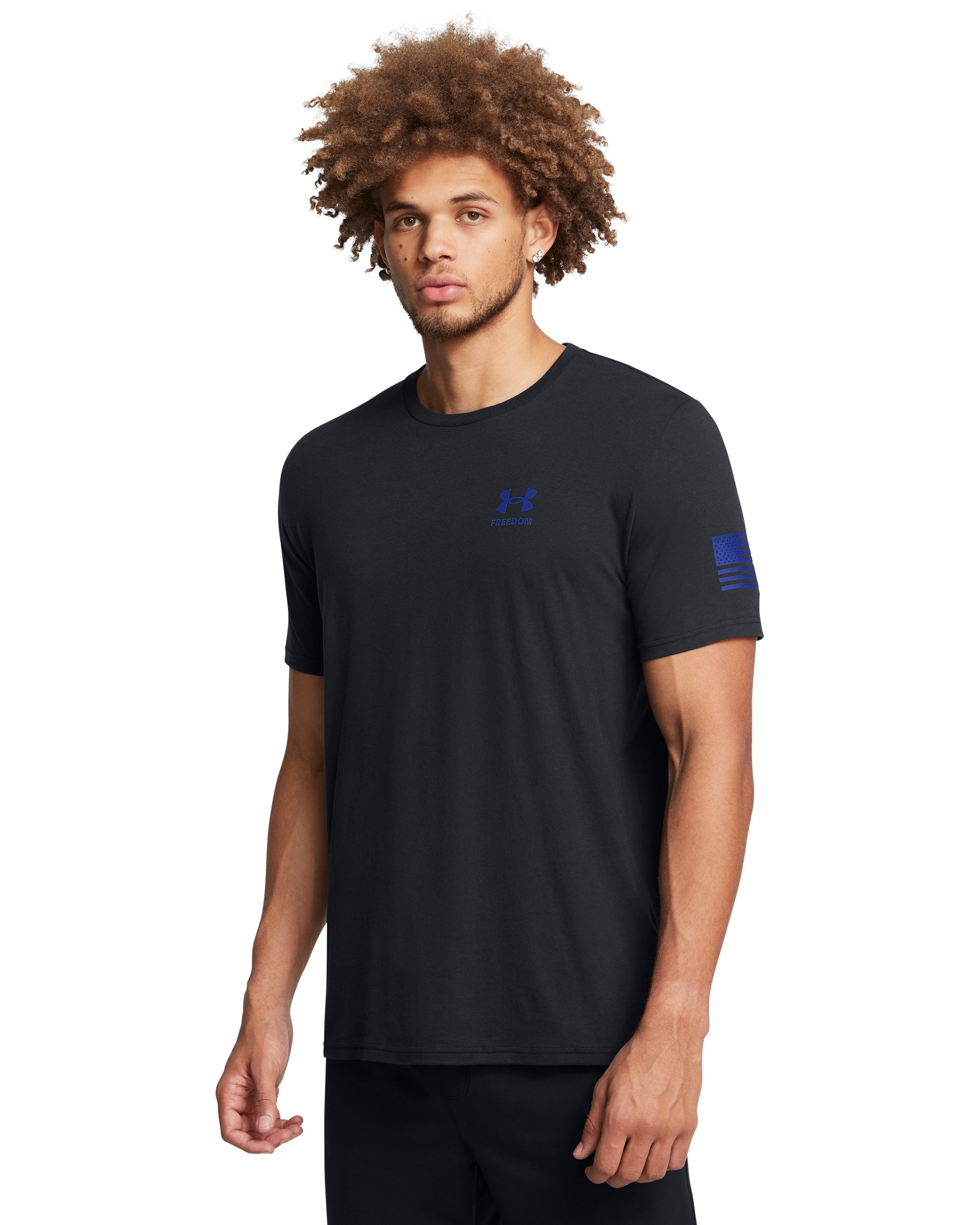 UA Freedom Flag Gradient Men's T-Shirt 2
