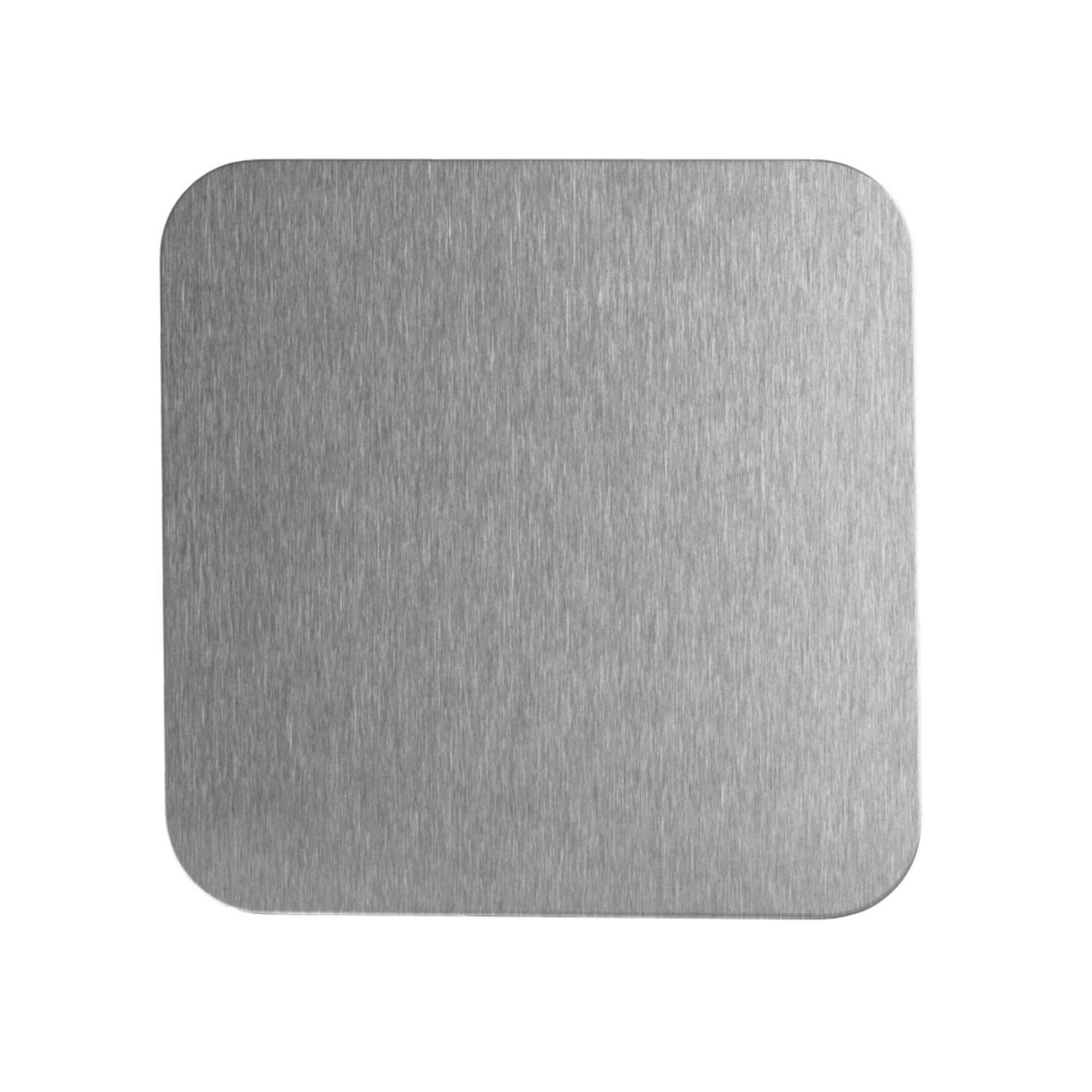 Steel 6 Piece Square Coaster Set w/ Stand & Custom Imprint 4
