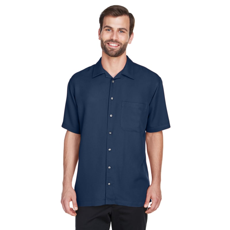 UltraClub Men's Cabana Breeze Camp Shirt 14
