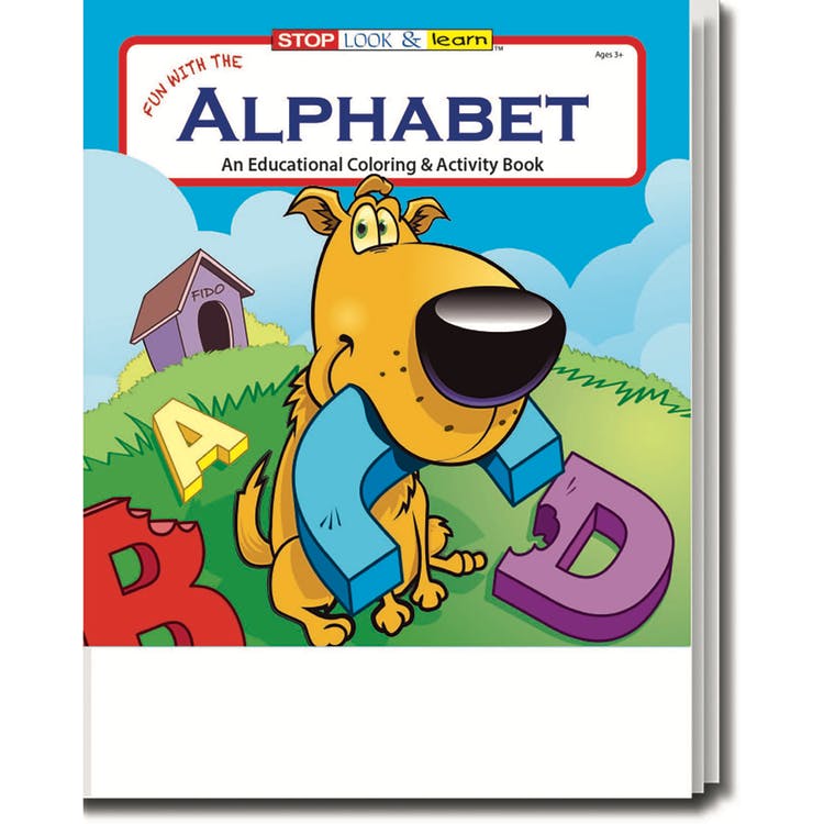 Fun with the Alphabet Coloring Books - Ages 3-9 16 Pages 2