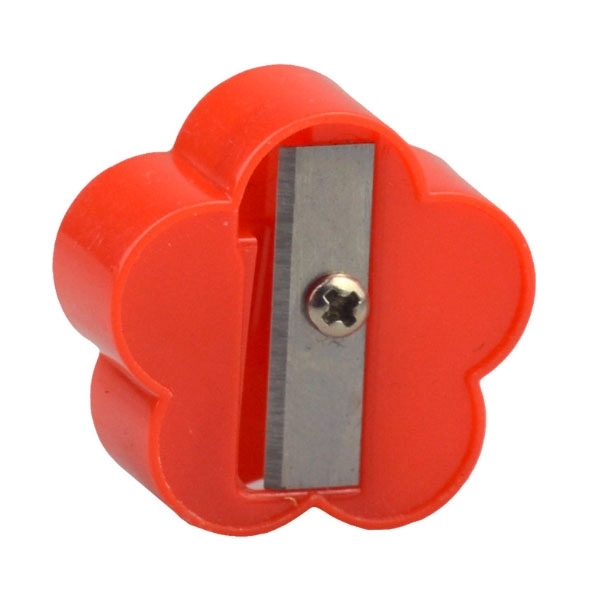 Flower Shape Plastic Pencil Sharpener 7