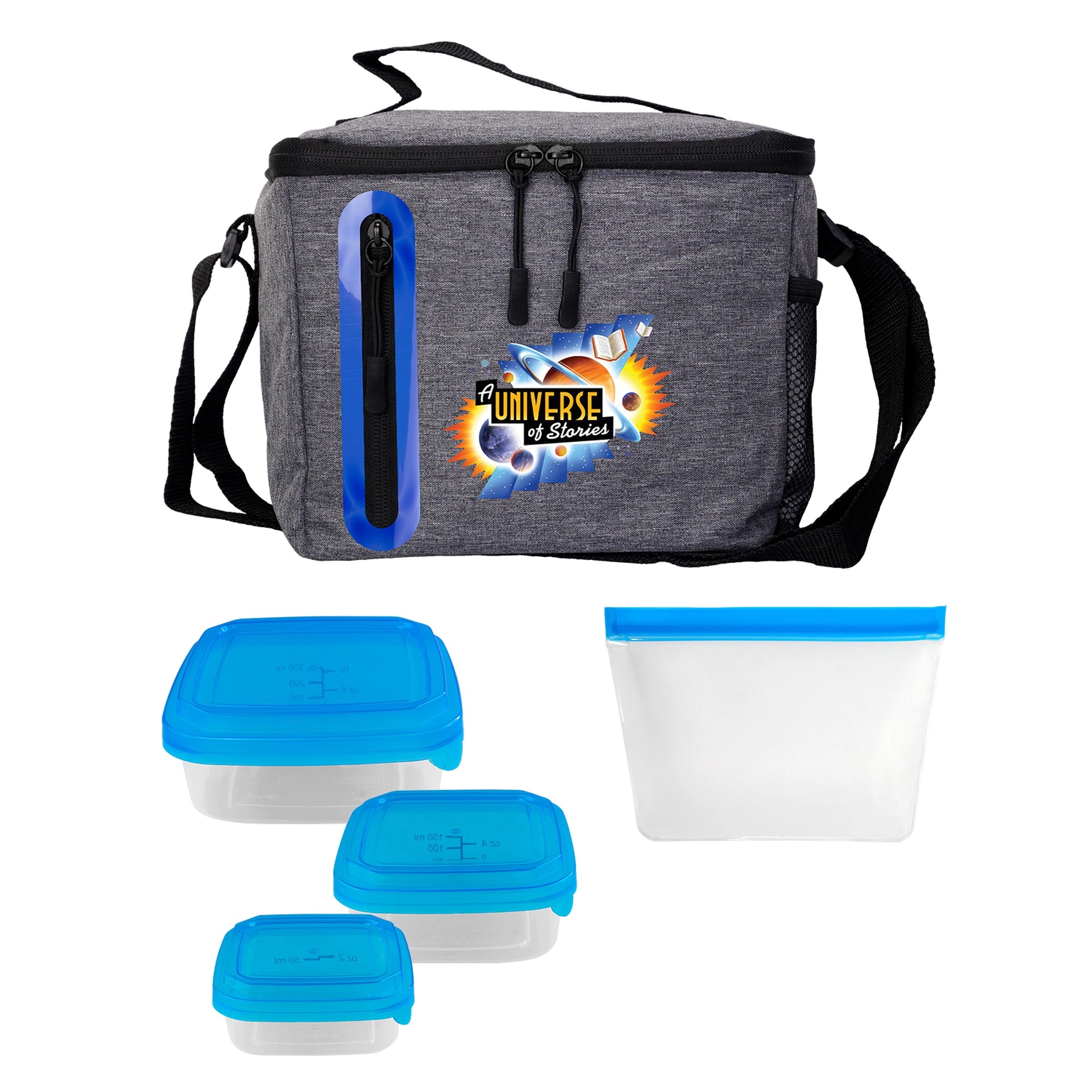 Portion Control & Food Bag Oval Cooler Lunch Set 11