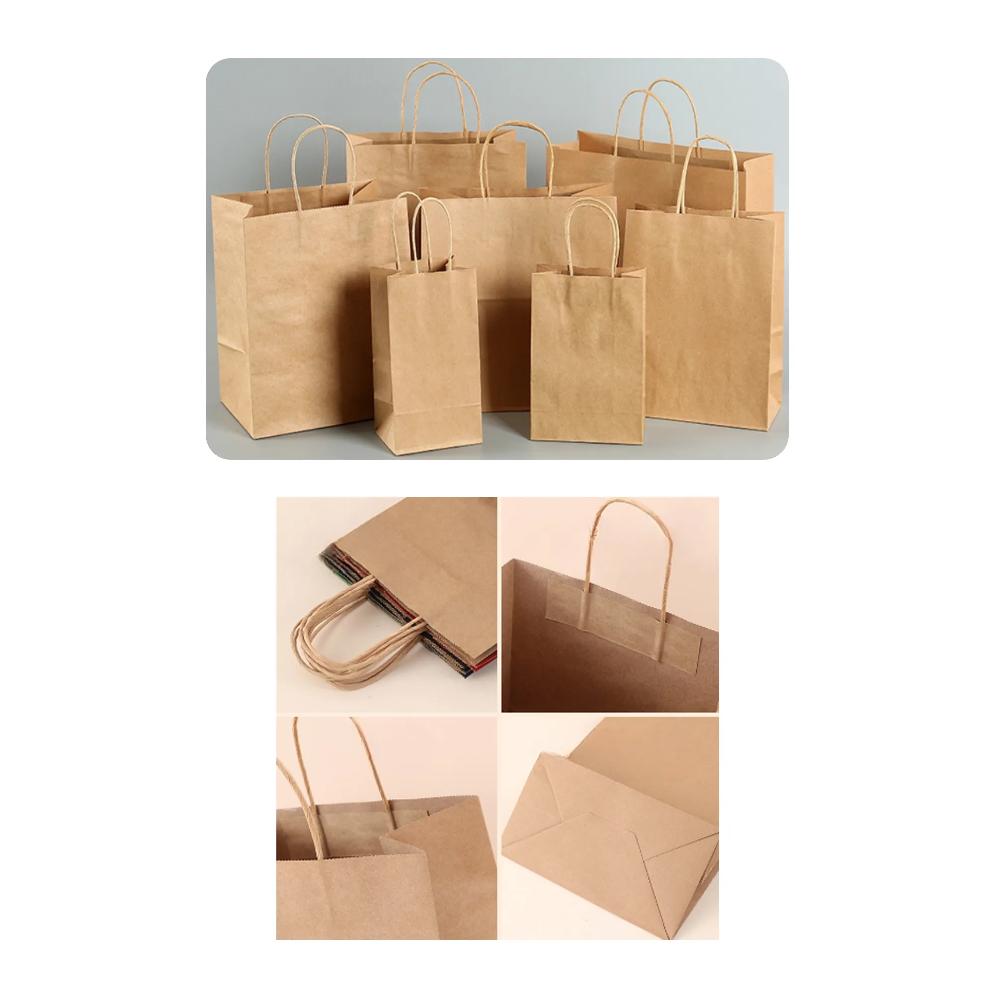 Kraft Paper Tote Bag 2