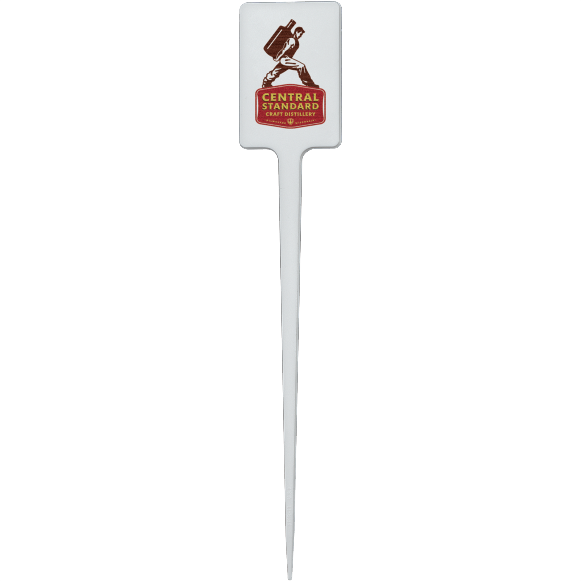 Plastic Food Pick 5.000" Upright Rectangle (Color) Digital Print 4