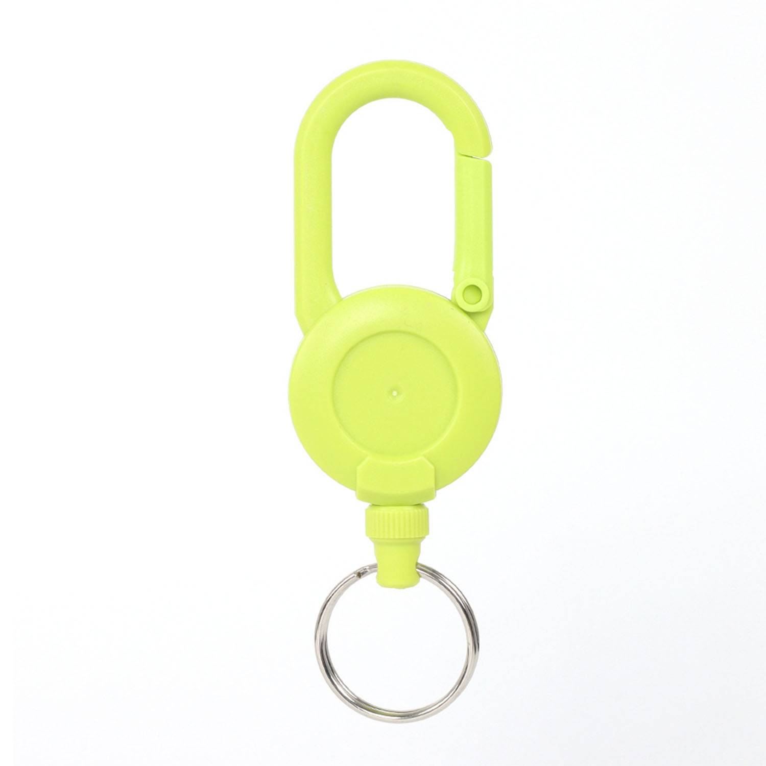 Plastic Retractable Stretch Cord Key Chain 7