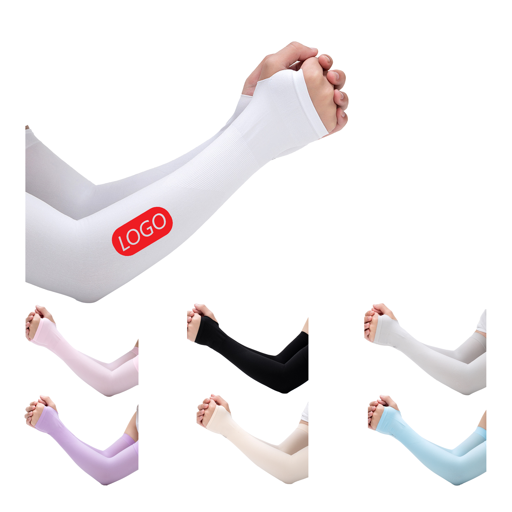 Customizable Sun-Protective Arm Sleeves 3