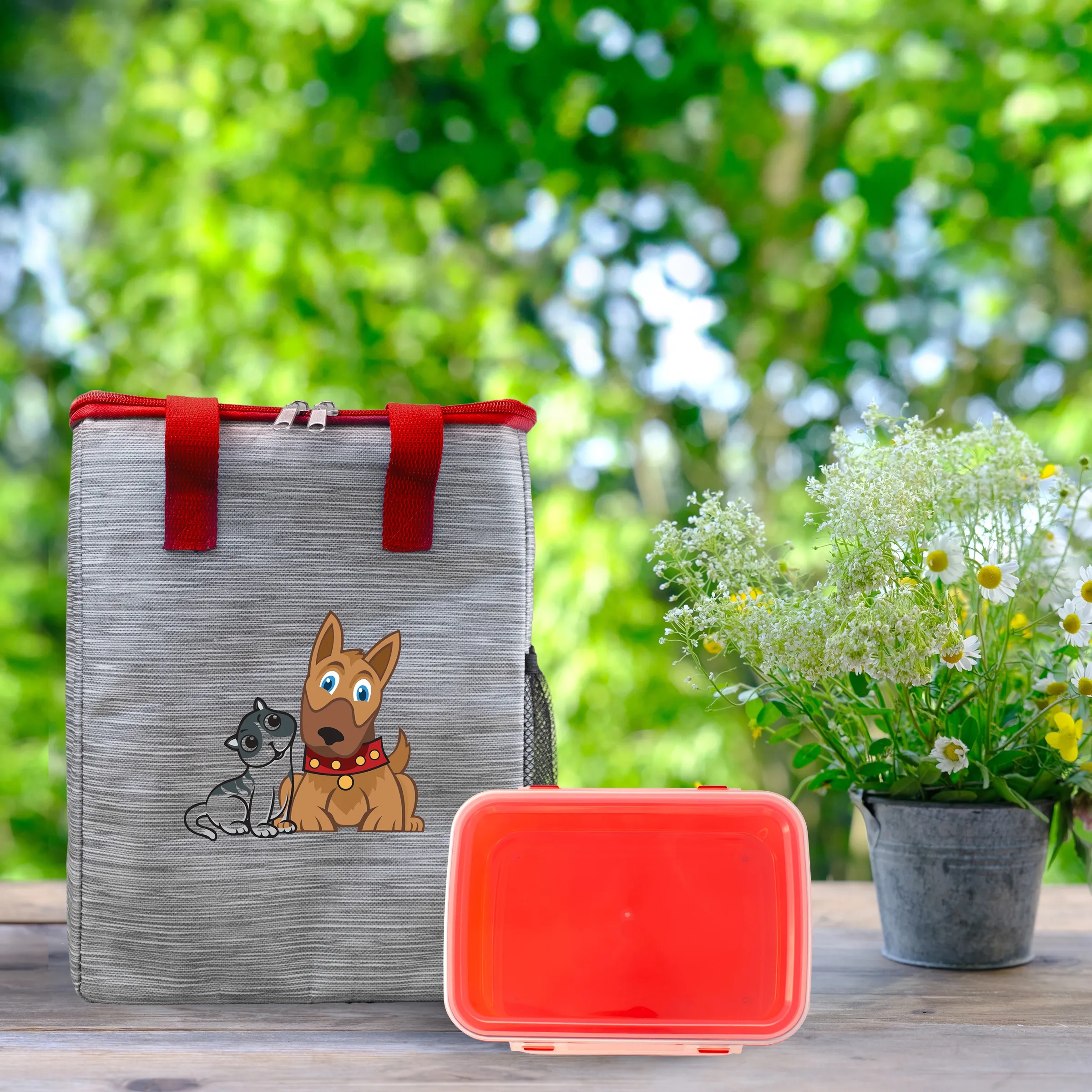 Clip Top Tote Set 4